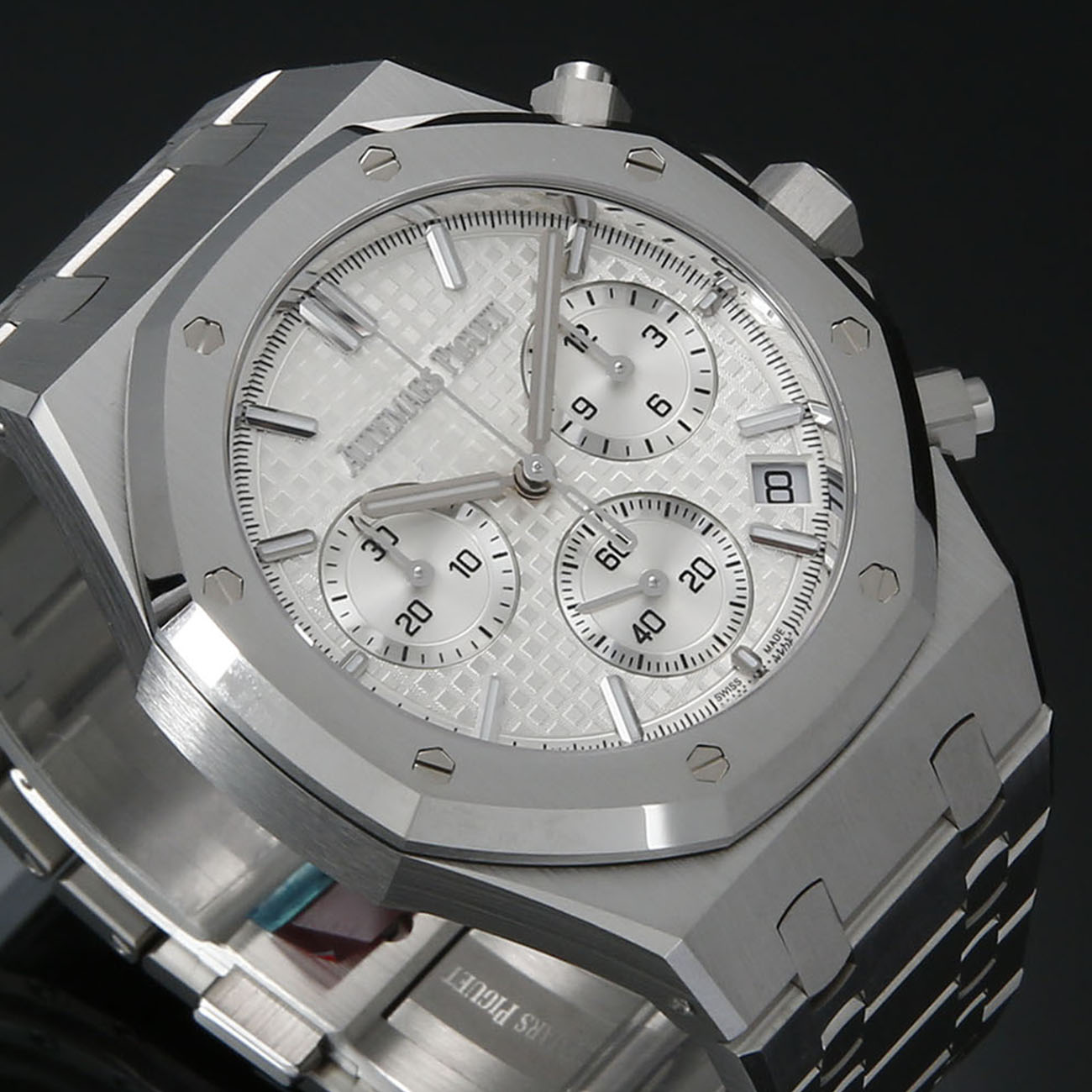AUDEMARS PIGUET(USED)오데마피게 로얄오크 화이트 크로노 26240